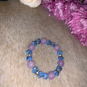 Stone And Glasses stretch Bracelet for women’s